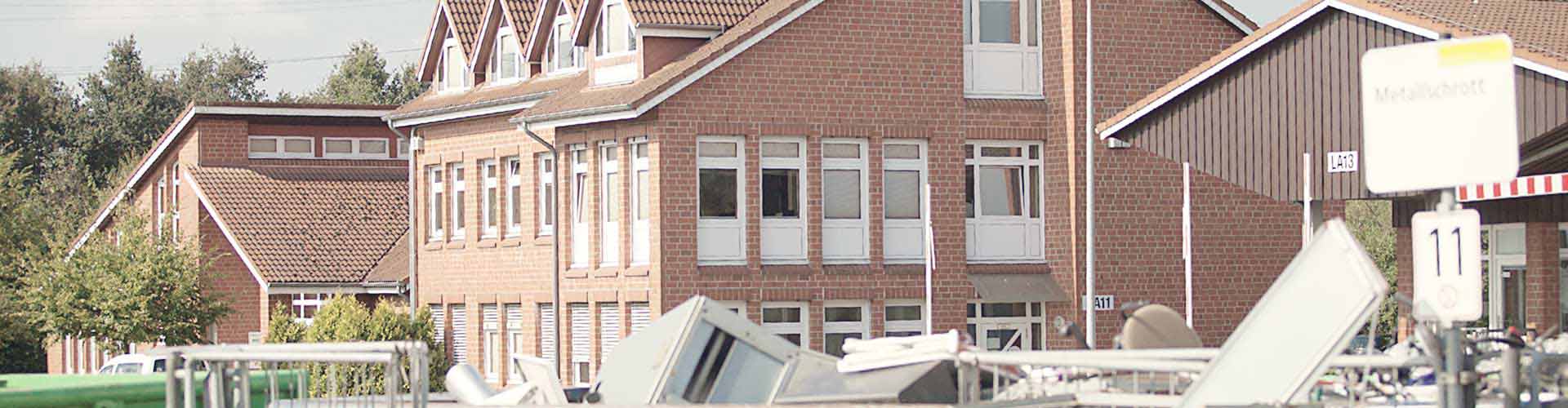 Wertstoffhof von außen